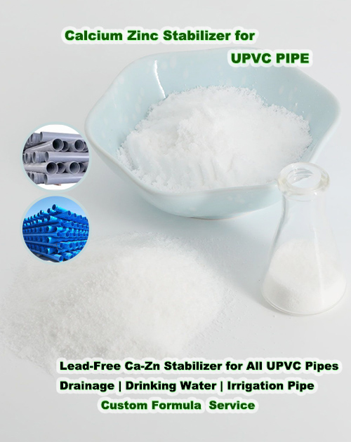 Lead-Free Calcium Zinc Stabilizer for UPVC Pipe Production